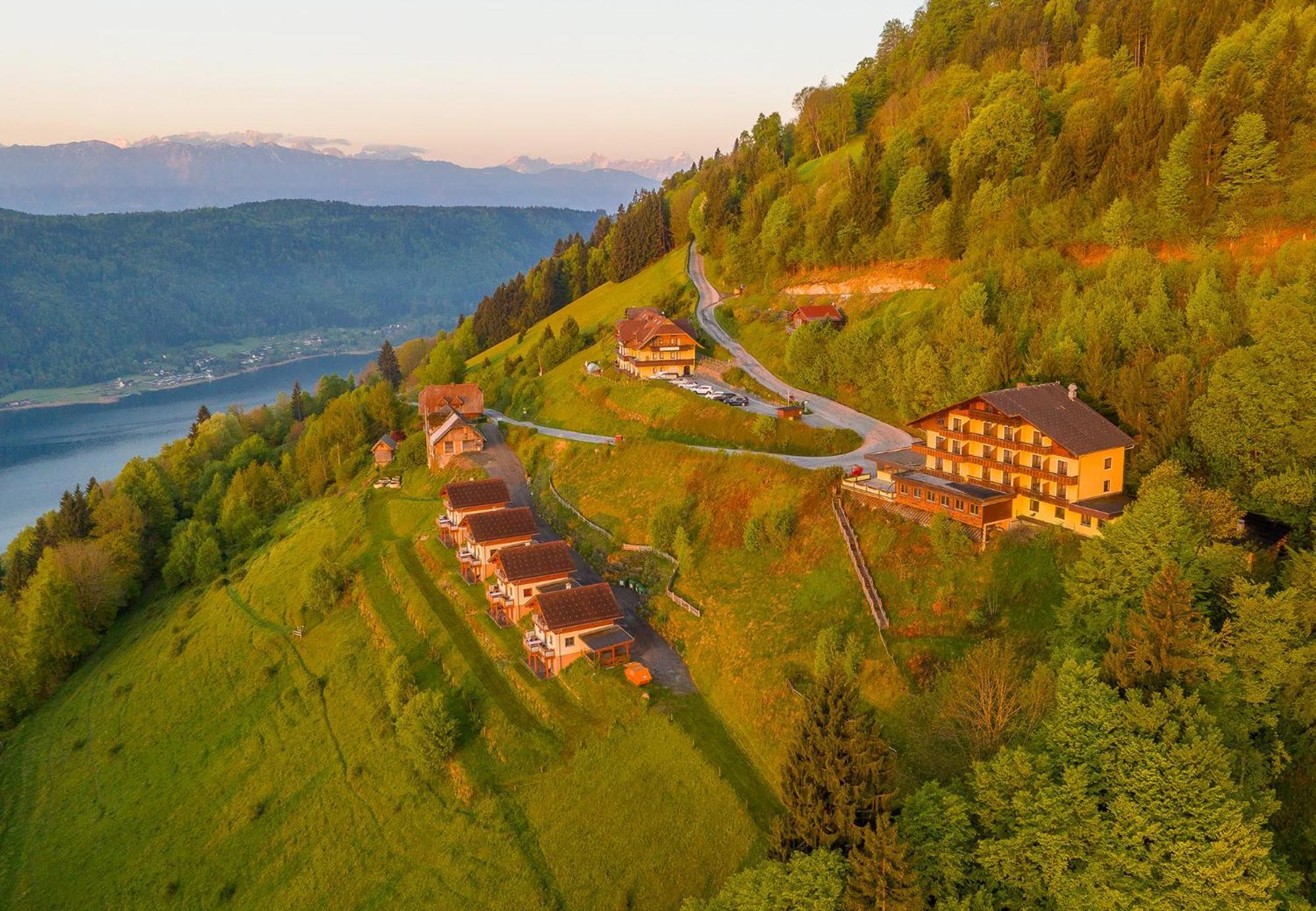 Mathiasl Wellness-Ferienhaeuser Bodensdorf Kültér fotó